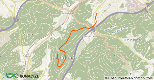 Laufen (Regenerationslauf): 01:07:14h – 10,07 km – Sengscheid Hook