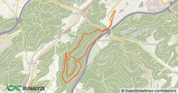 Laufen (Dauerlauf): 01:07:04h – 11,11 km – Sengscheid Loop