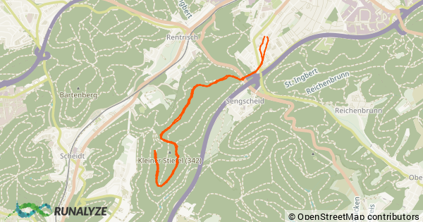 Laufen (Dauerlauf): 01:02:16h – 10,03 km – Sengscheidhook